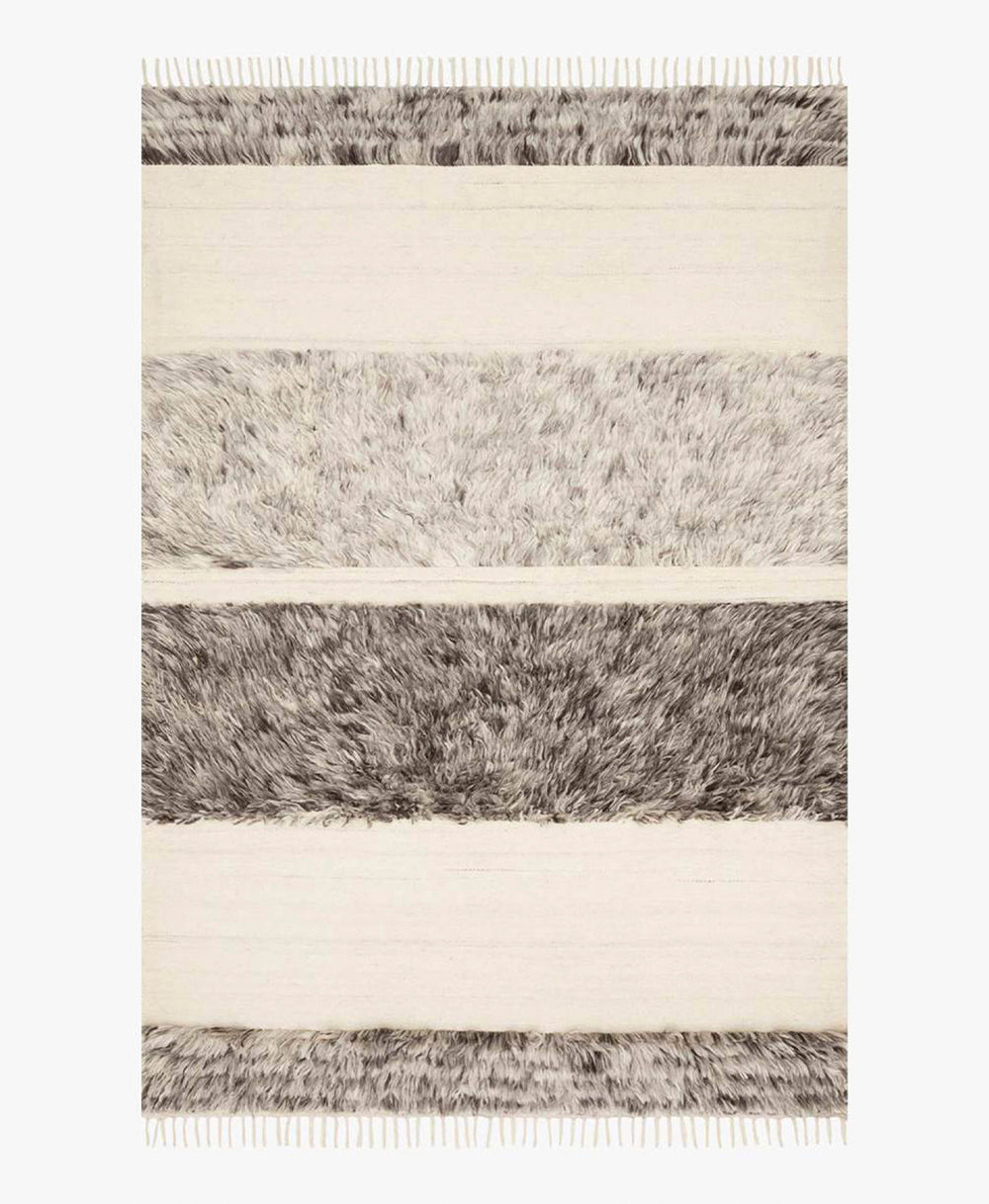 Abbot Textured Rug - Final Sale - Natural/Stone