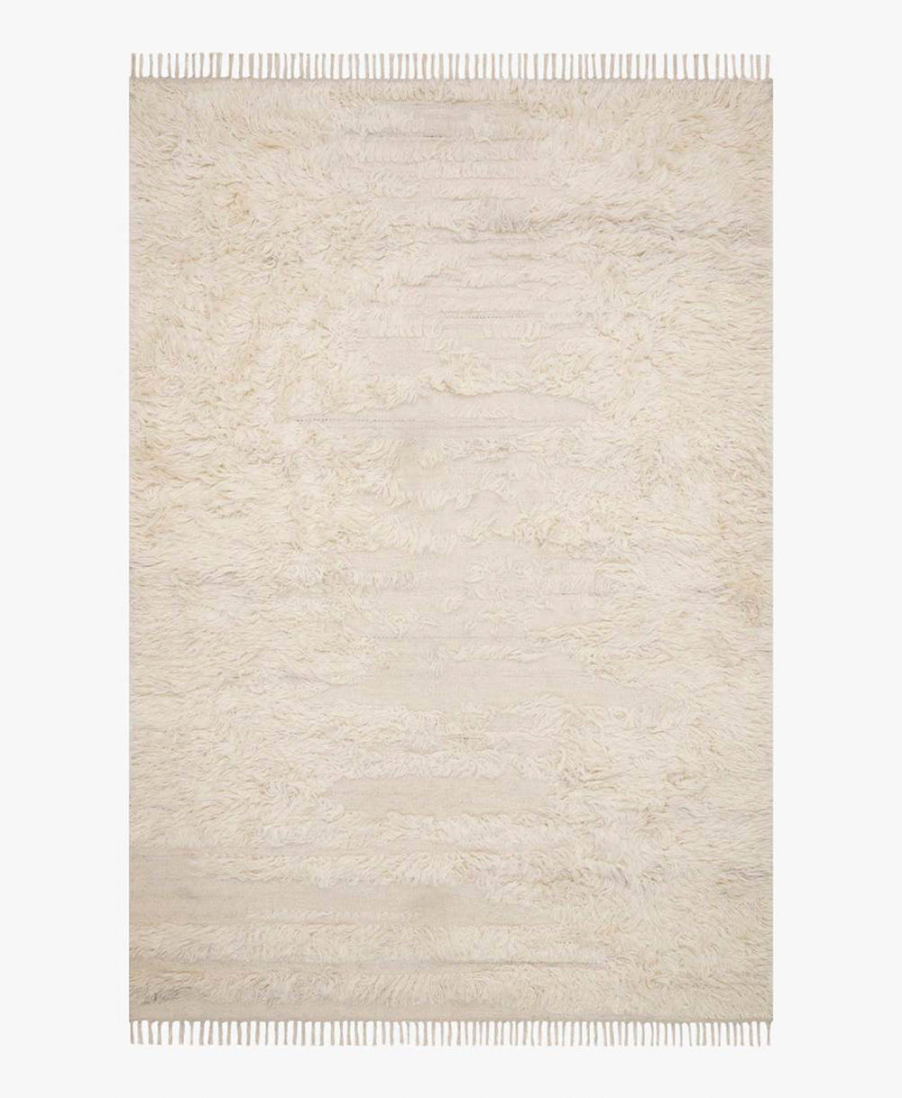 Abbot Textured Rug - Final Sale - Natural/Ivory