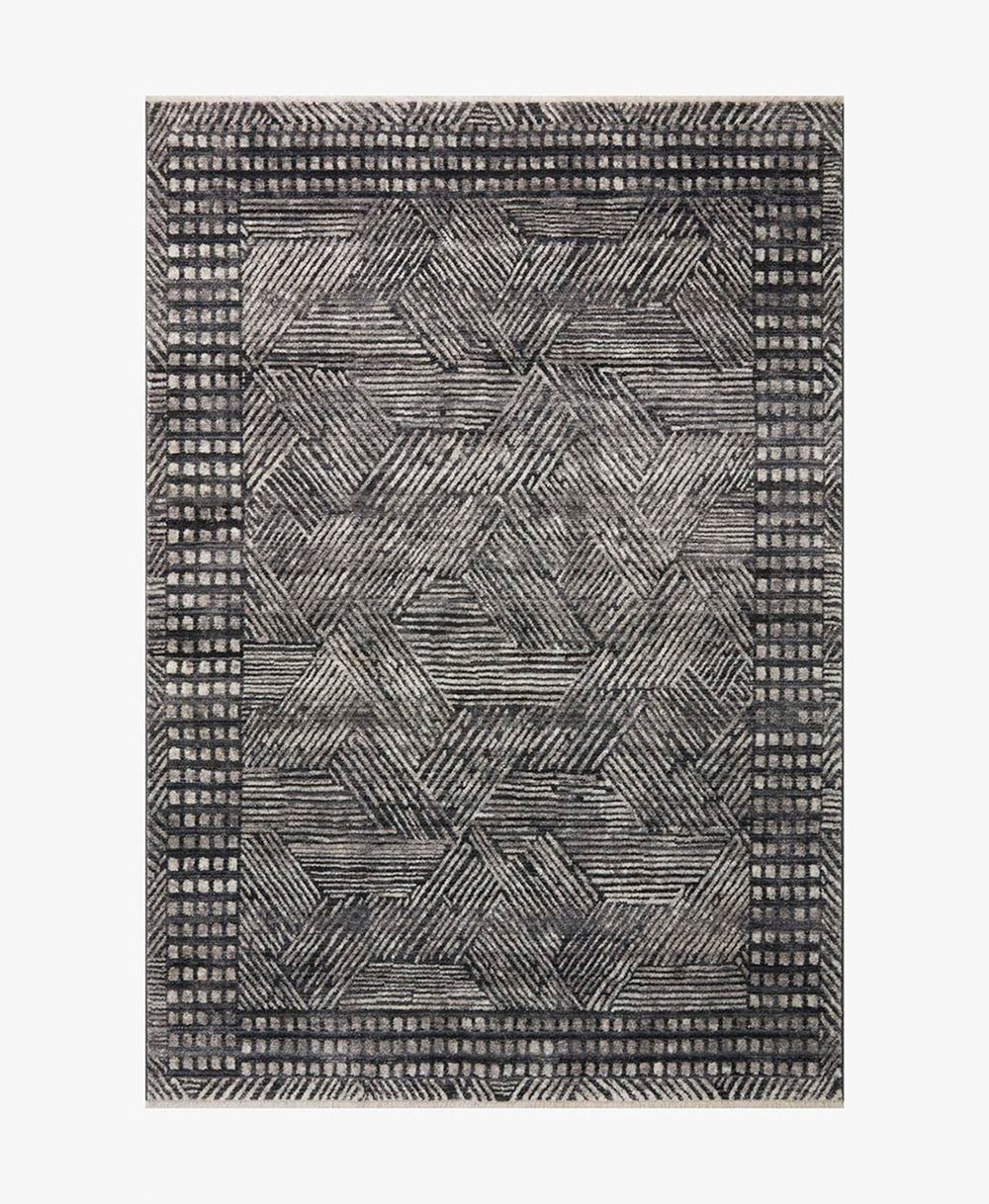 Melrose Rug - Charcoal/Stone