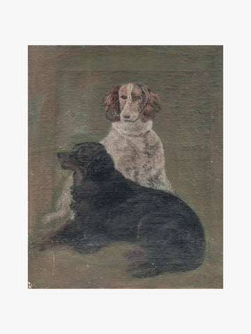 Found Art: Two Dogs