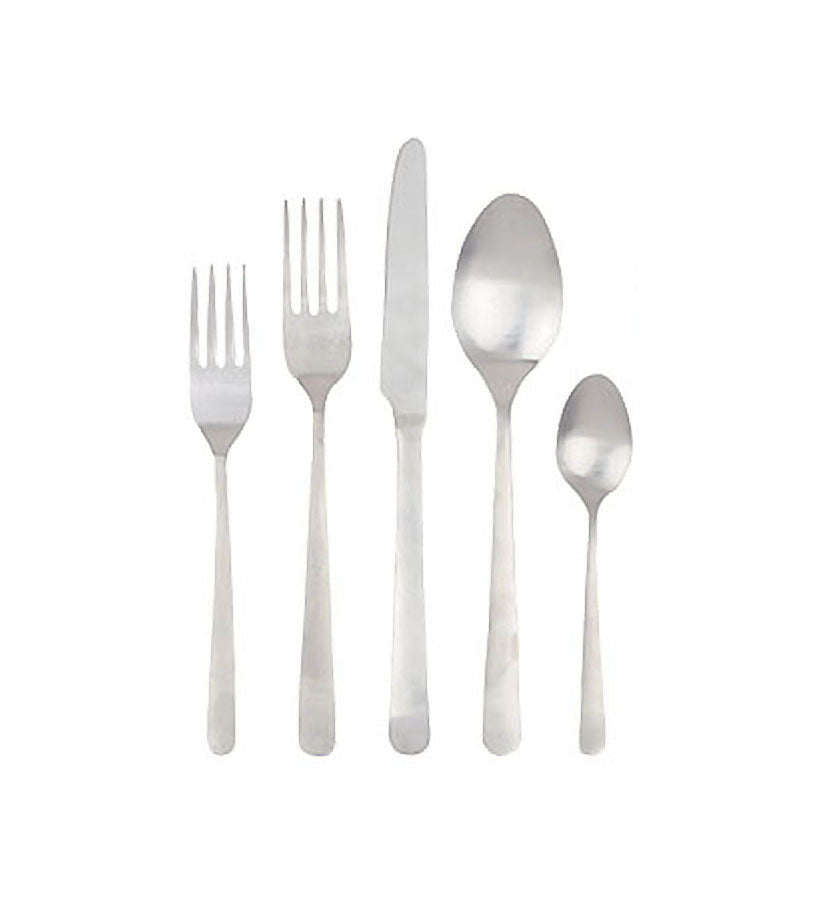 Oslo Cutlery Set in Stainless Steel - Set of 5