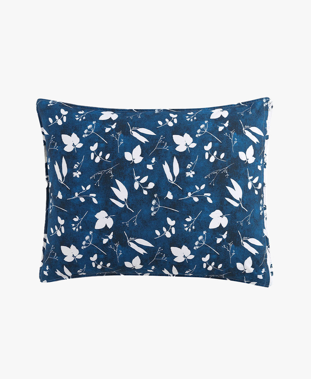 Cyanotype Floral Duvet Cover Set