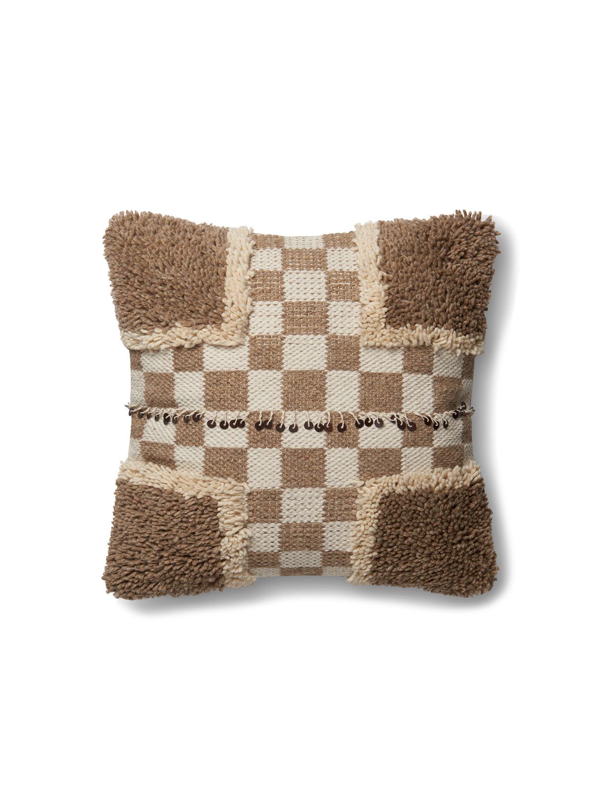 P4030 Tufted Checkerboard Pillow